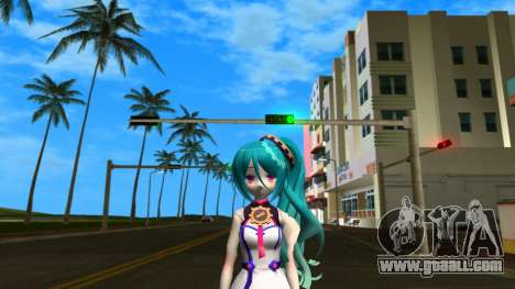 Yu from Neptunia Virtual Stars for GTA Vice City
