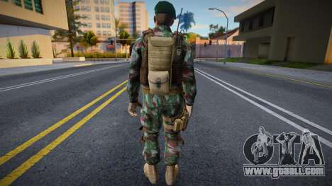 Soldier of the Brazilian Army for GTA San Andreas