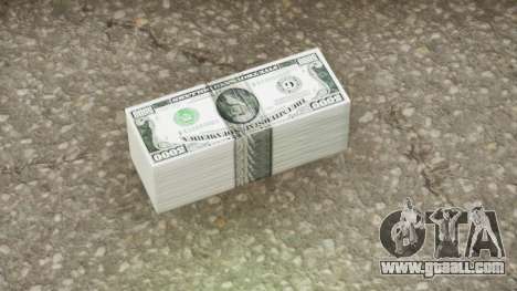 Realistic Banknote USD 5000