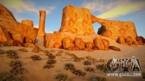 New desert textures for GTA San Andreas