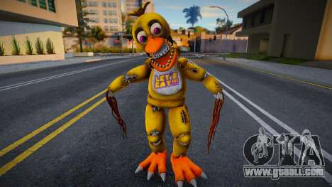 Whitered Chica FNAF 2 for GTA San Andreas