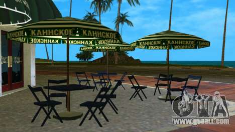 Umbrellas Klinskoe for GTA Vice City