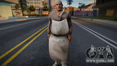 Butcher from the Middle Ages for GTA San Andreas