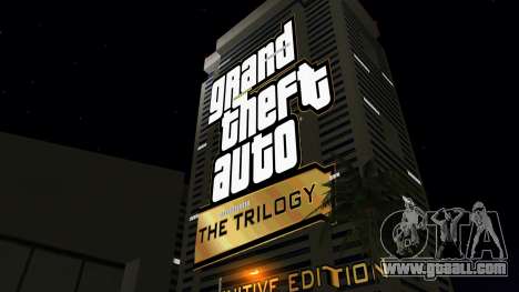 Advertising campaign GTA: The Trilogy for GTA Vice City