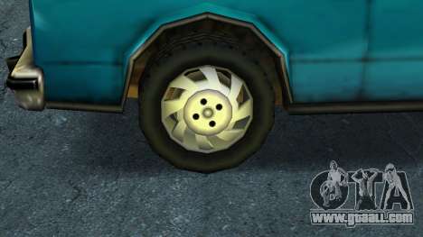 GTA VC 3D Wheels SA Style for GTA Vice City