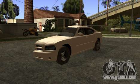 Bisected Dodge Charger for GTA San Andreas