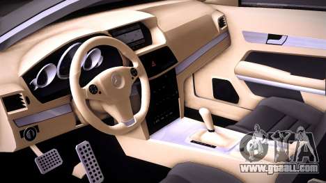 Mercedes-Benz E500 (C207) Coupe New Interior for GTA Vice City