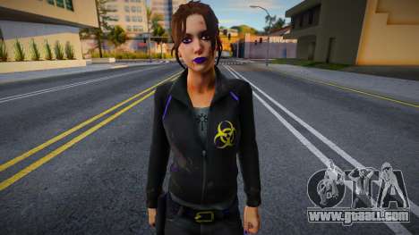 Zoe (Chaotic Killer) from Left 4 Dead for GTA San Andreas