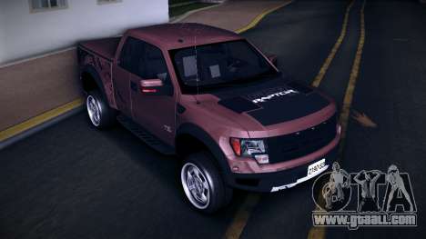 Ford F-150 SVT Raptor Type 3 for GTA Vice City