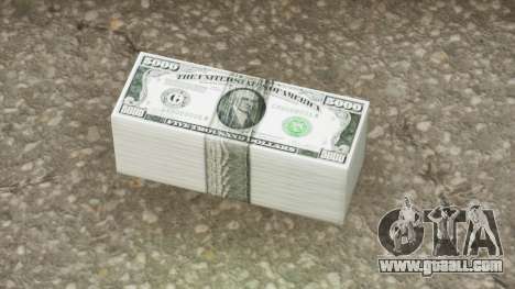 Realistic Banknote USD 5000