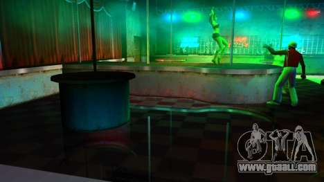 New textures of the strip club for GTA Vice City