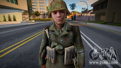 Soldier of the Wehrmacht V4 for GTA San Andreas