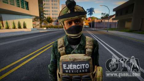 Soldier from the Mexican Special Forces Corps for GTA San Andreas