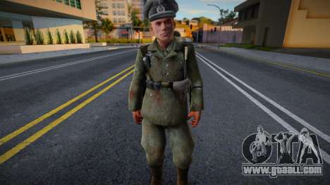 Wehrmacht officer for GTA San Andreas