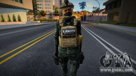 Soldier from the Mexican Special Forces Corps for GTA San Andreas