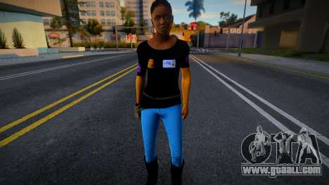 Rochelle (FBI) from Left 4 Dead 2 for GTA San Andreas