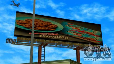 Billboard Chocolate Chip for GTA Vice City