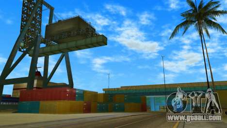 Docks Pay N Spray and Builds - Retexture Distric for GTA Vice City