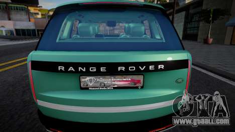 Land Rover Range Rover CCD 2022 for GTA San Andreas