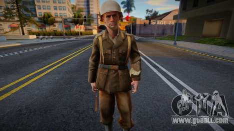 German Soldier (Africa) from Call of Duty 2 for GTA San Andreas