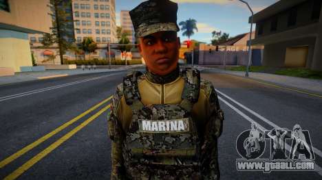 Black Soldier for GTA San Andreas