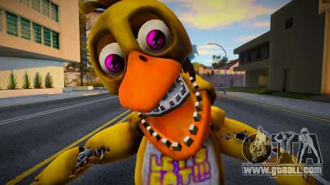 Whitered Chica FNAF 2 for GTA San Andreas