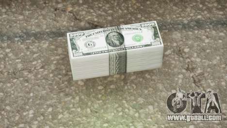 Realistic Banknote USD 5000