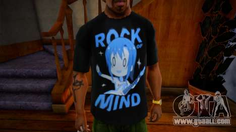 Rock of Mind Shirt for GTA San Andreas