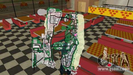New textures of pizzeria for GTA Vice City