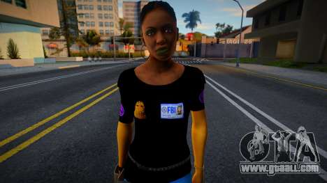 Rochelle (FBI) from Left 4 Dead 2 for GTA San Andreas