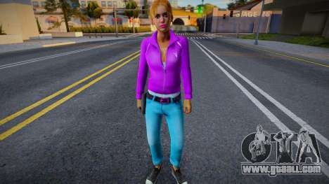Zoe (Pink) from Left 4 Dead for GTA San Andreas