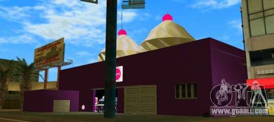 OMORÉ Ice Cream Factory for GTA Vice City
