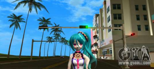 Yu from Neptunia Virtual Stars for GTA Vice City