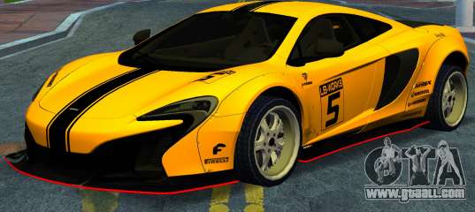 McLaren 650S Liberty Walk Remap for GTA Vice City