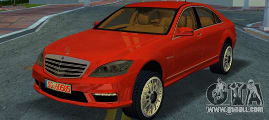 Mercedes-Benz S65 AMG 2012 (Lorinser LM 6 Rims) for GTA Vice City