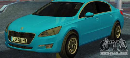Peugeot 508 HDi 2011 for GTA Vice City