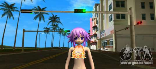 Neptune (Swimsuit) from Hyperdimension Neptunia for GTA Vice City