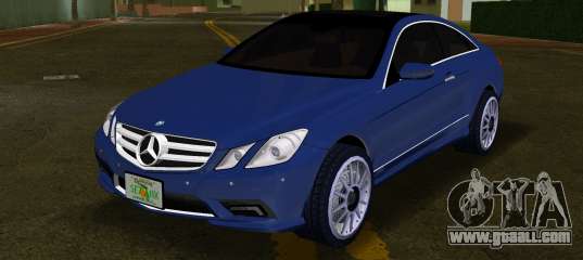 Mercedes-Benz E500 (C207) Coupe White Interier for GTA Vice City