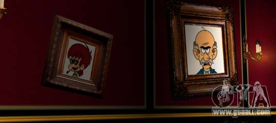 LoudHouse Pictures Frames Posters Edition for GTA Vice City