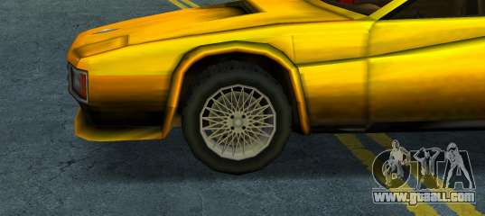 GTA VC 3D Wheels SA Style for GTA Vice City