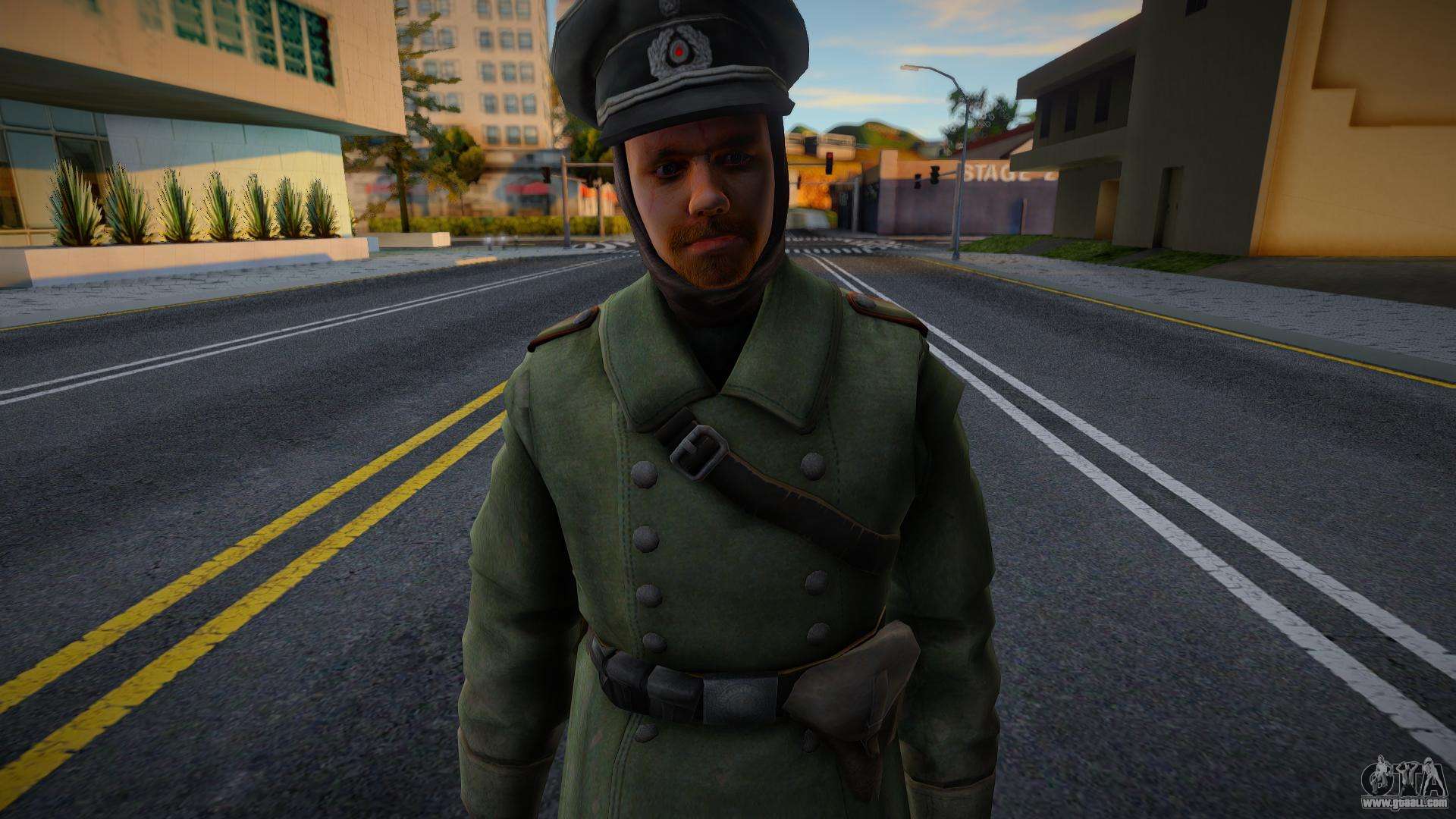 Wehrmacht Officer (Winter) for GTA San Andreas