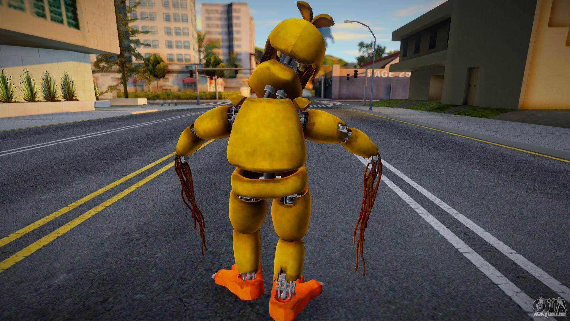 Withered Chica (FNAF 2) para GTA San Andreas