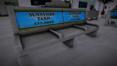 HD Stone Bench for GTA San Andreas