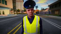 Skin of the National Police of Ukraine in a vest for GTA San Andreas