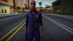 Louis of Left 4 Dead (Cop) v2 for GTA San Andreas