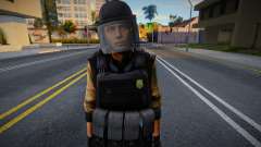 Officer of the Federal Traffic Police of Brazil for GTA San Andreas