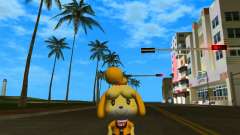 Isabelle from Animal Crossing (Yellow) for GTA Vice City