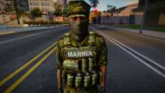 Soldier of the Mexican Navy for GTA San Andreas