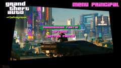 Vice City Cyberpunk 2077 Menu Mod for GTA Vice City