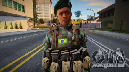 Soldier of the Brazilian Army for GTA San Andreas